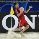 В "Лужниках" возводят арену для чемпионата мира по пляжному футболу