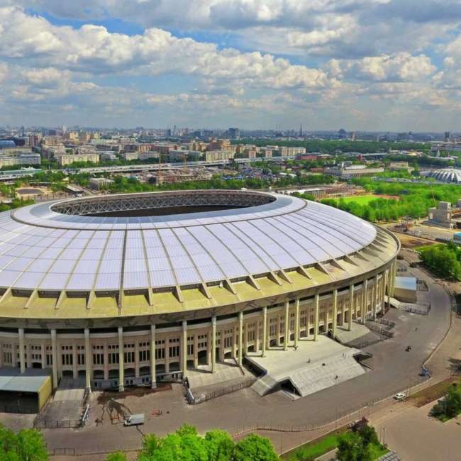 Спорткомплекс «Лужники» празднует сегодня свой юбилей