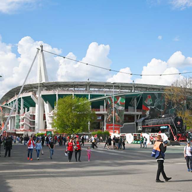 «Локомотив» может снести свой стадион и начать новый сезон в «Лужниках»