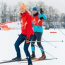 В «Лужниках» заработала лыжно-биатлонная трасса